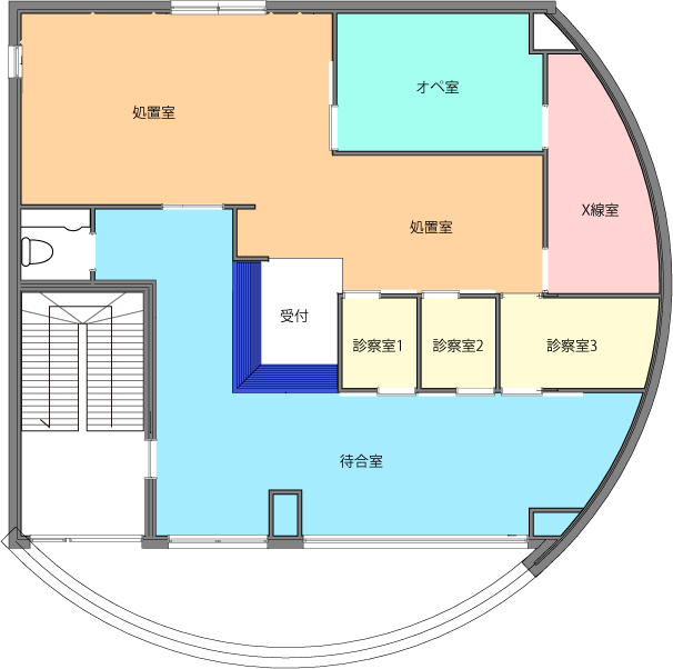 日本ペット診療所成田国際獣医療センター 1Fマップ