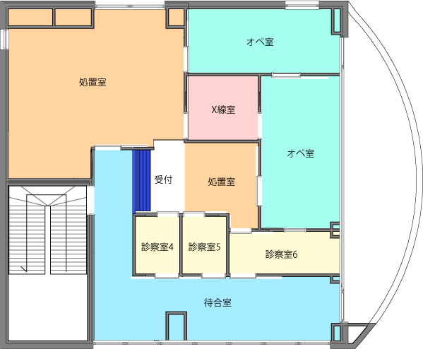 日本ペット診療所旭成田国際獣医療センター 2Fマップ